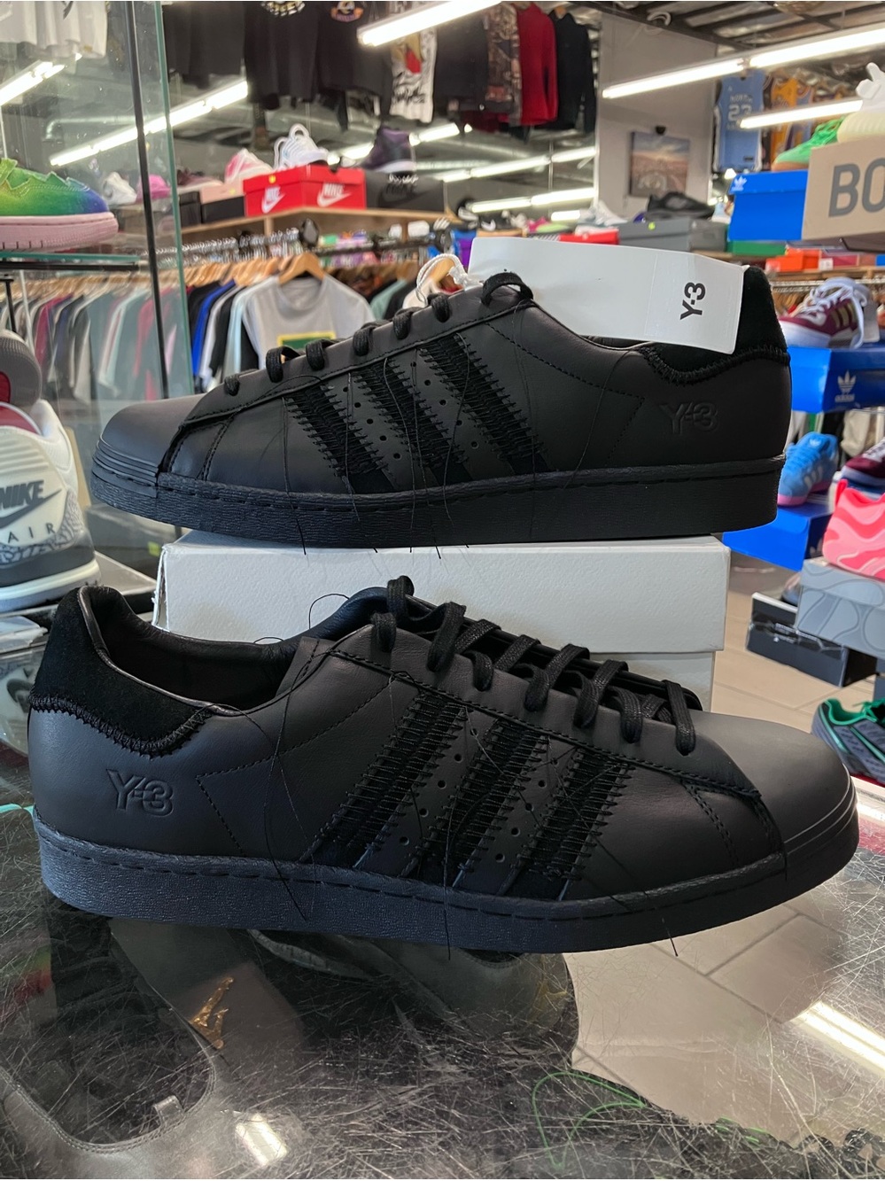 Adidas Y-3 Superstar Black Size 11.5